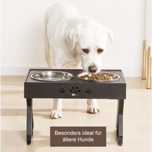 Alternative view of Premium Höhenverstellbare Futterstation