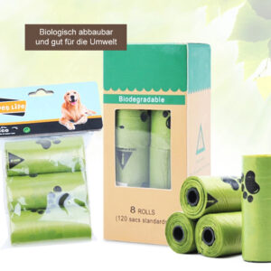 Premium Abbaubare Bio Kotbeutel