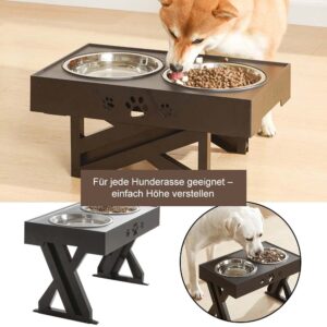 Premium Höhenverstellbare Futterstation