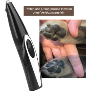 Premium Fellpflege Haartrimmer für Pfoten und Ohren